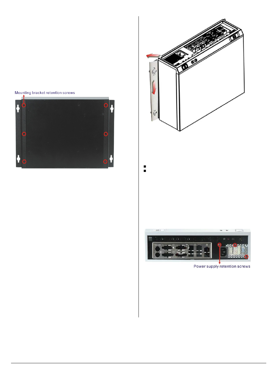 Reinstall chassis cover, Wall mounting (optional), Ebc-3000 maintanence | Power supply replacement | IEI Integration EBC-3000 User Manual | Page 6 / 7