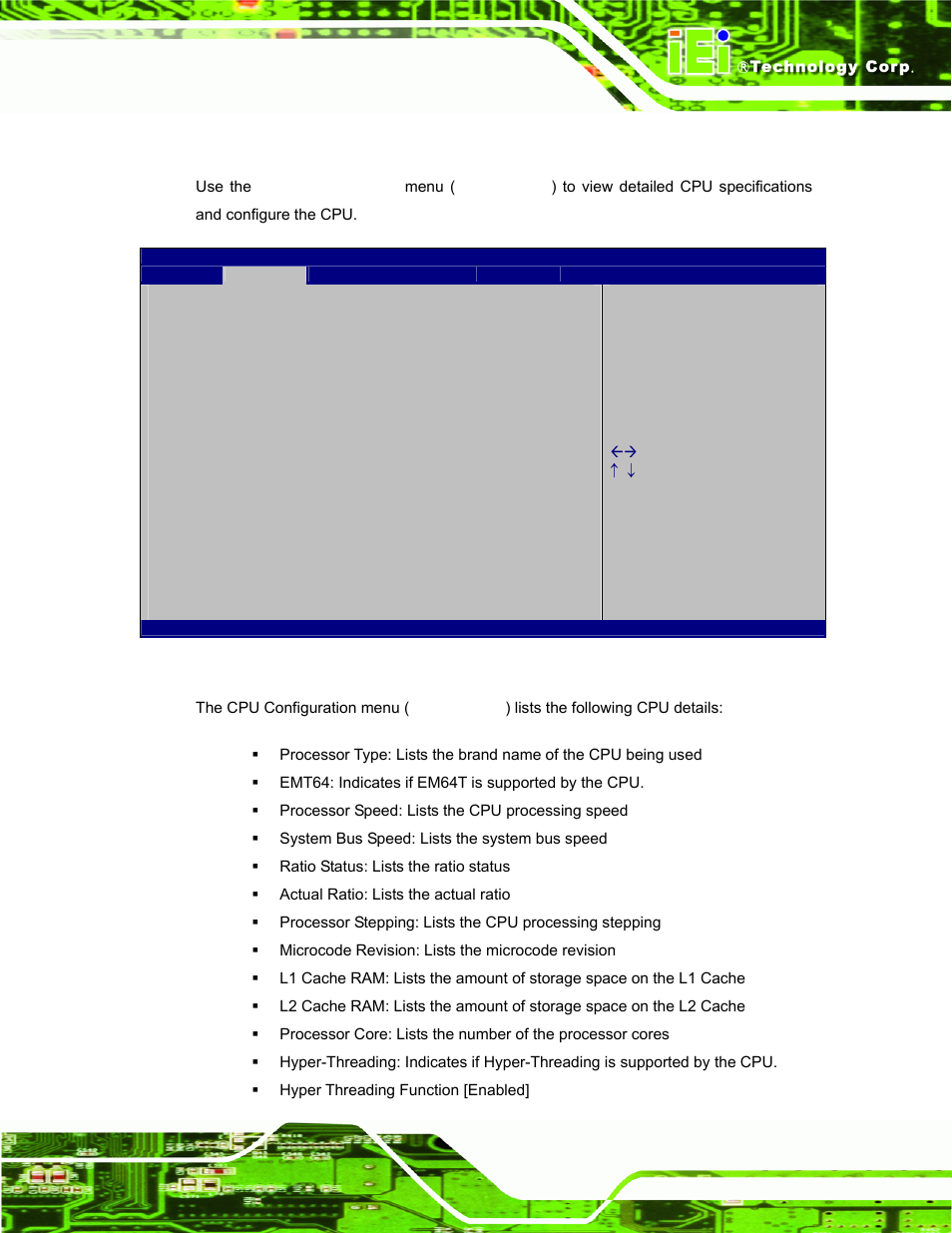 2 cpu configuration | IEI Integration UPC-V312-D525 v1.02 User Manual | Page 71 / 176