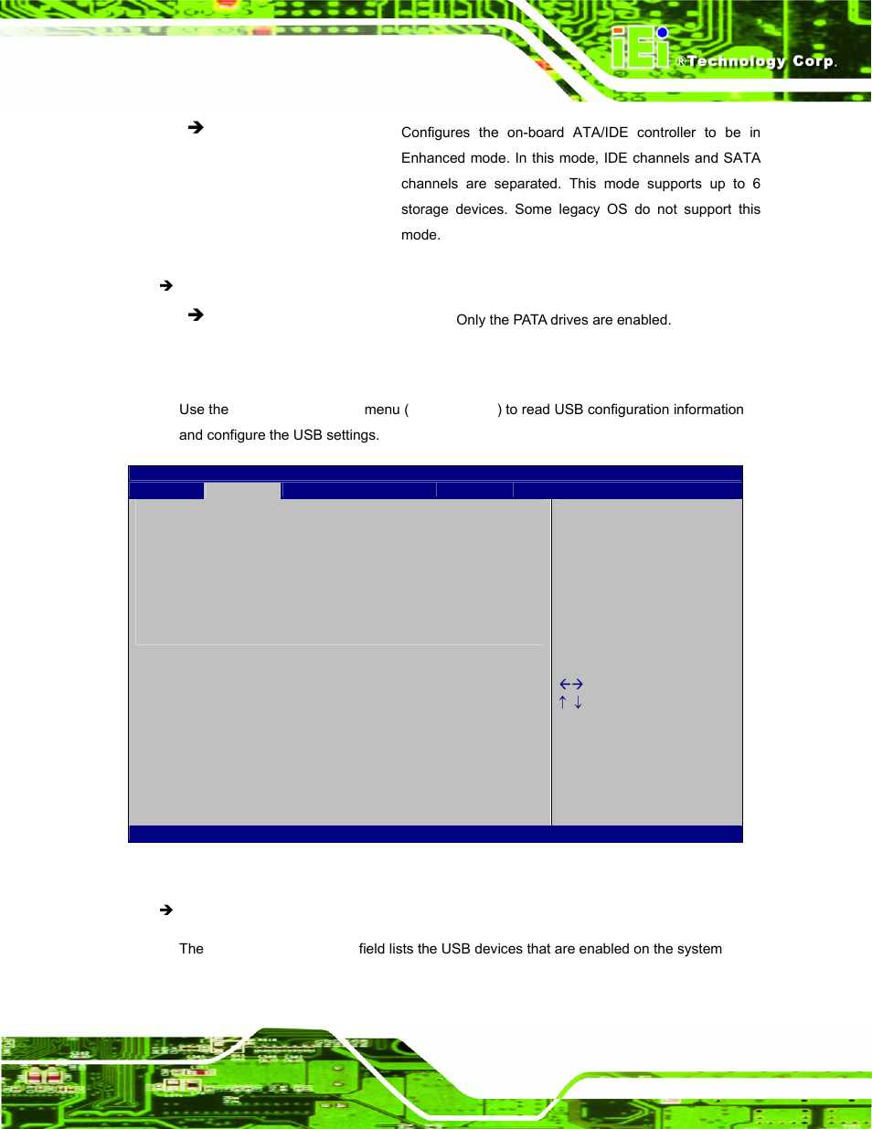4 usb configuration | IEI Integration UPC-V312-D525 v1.02 User Manual | Page 73 / 176