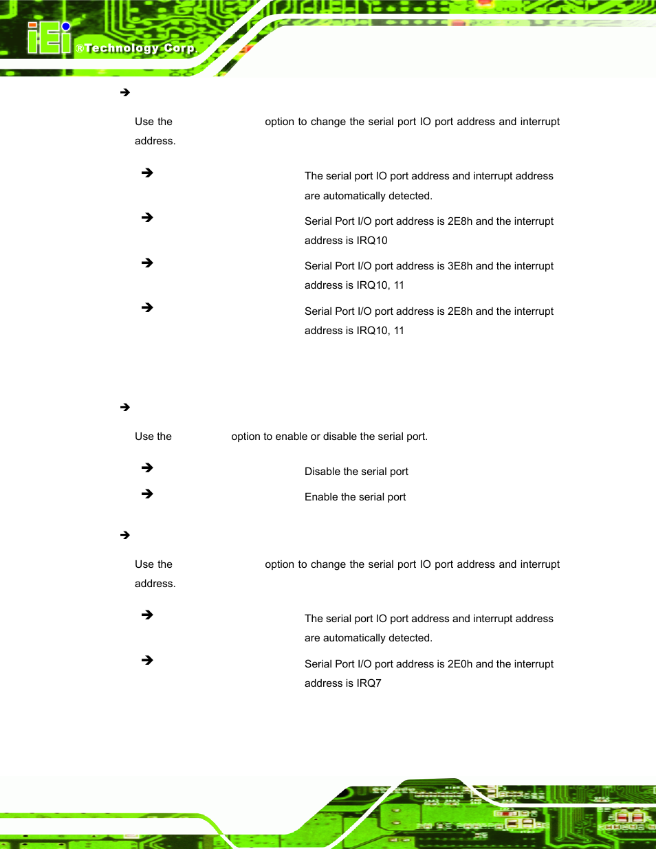 5 serial port 5 configuration | IEI Integration UPC-V312-D525 v1.10 User Manual | Page 77 / 175