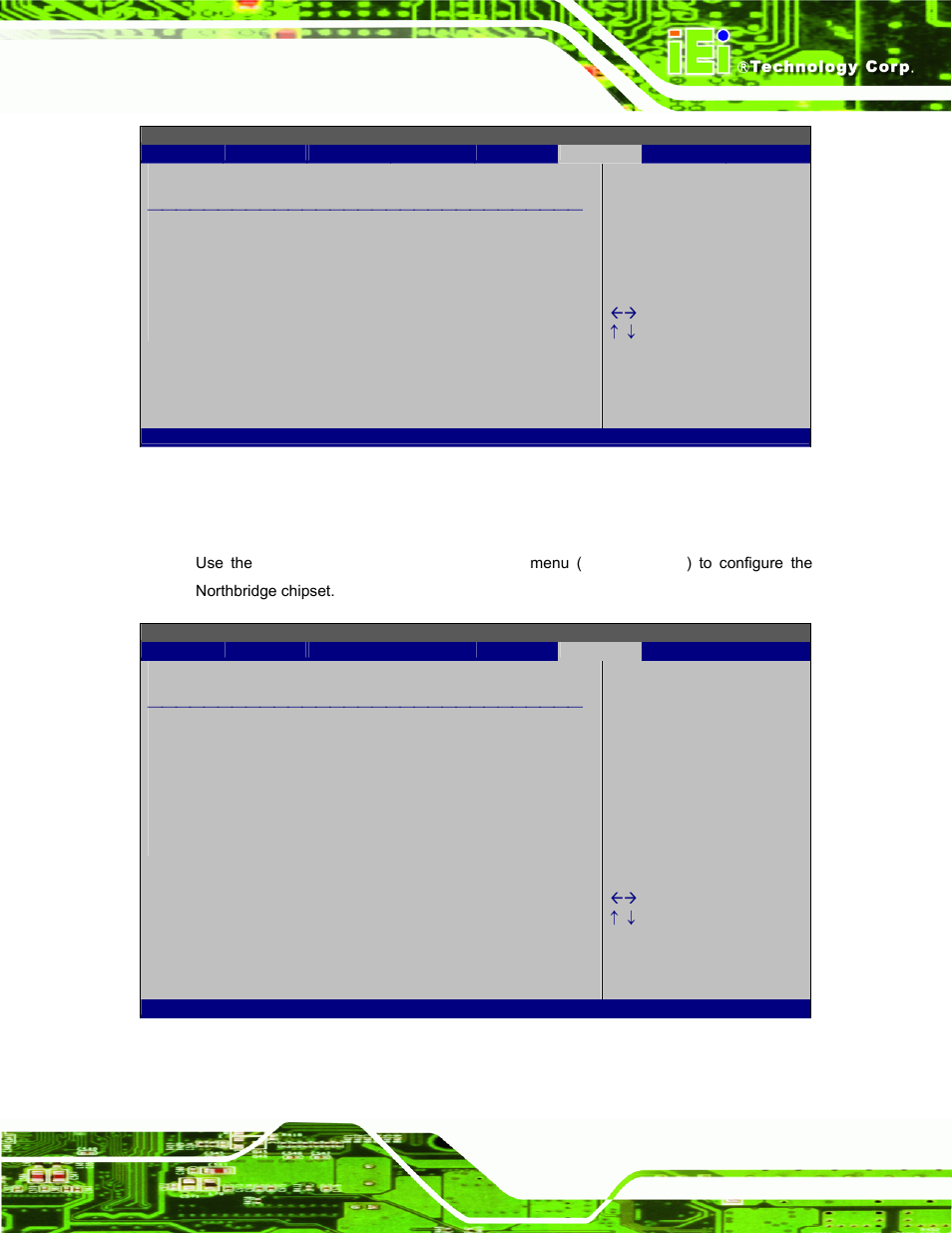 1 northbridge configuration | IEI Integration UPC-12AH_GM45 v2.00 User Manual | Page 105 / 144