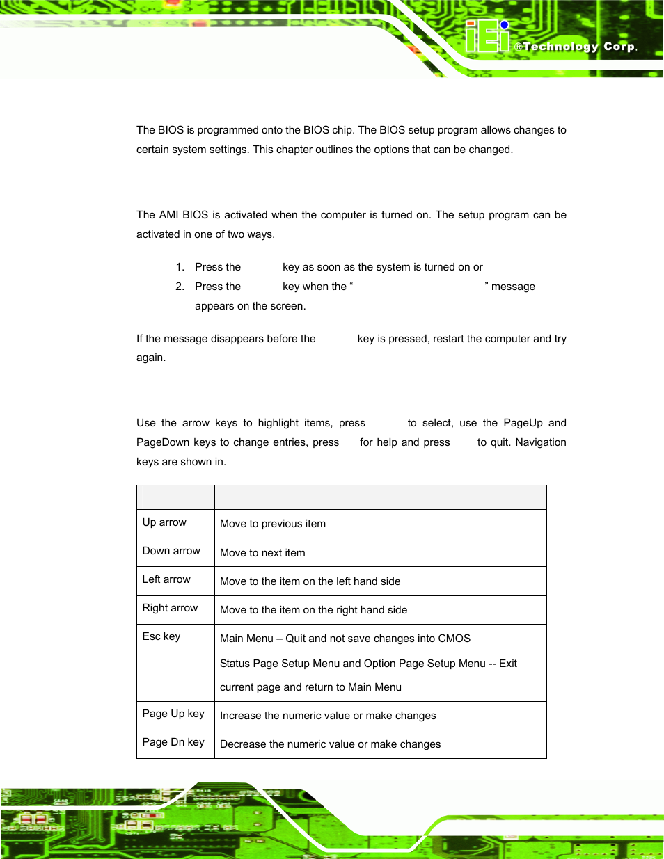 1 introduction, 1 starting setup, 2 using setup | IEI Integration UPC-12AH_GM45 v2.00 User Manual | Page 77 / 144