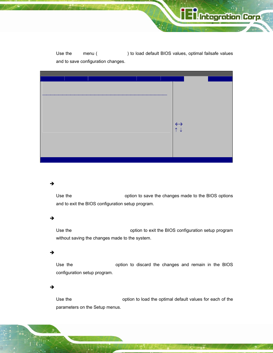 8 exit | IEI Integration UPC-12A_GM45 v2.10 User Manual | Page 109 / 145