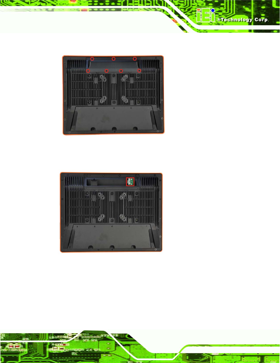 Figure 3-6: internal usb port location | IEI Integration UPC-V315-NM70 User Manual | Page 34 / 148