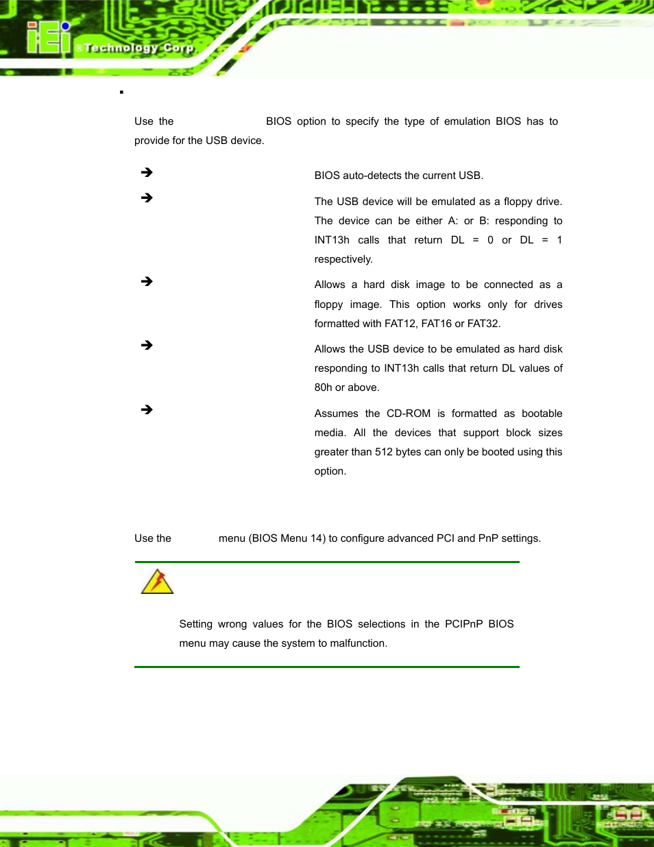 4 pci/pnp, Pci/p | IEI Integration S12A v1.12 User Manual | Page 70 / 110