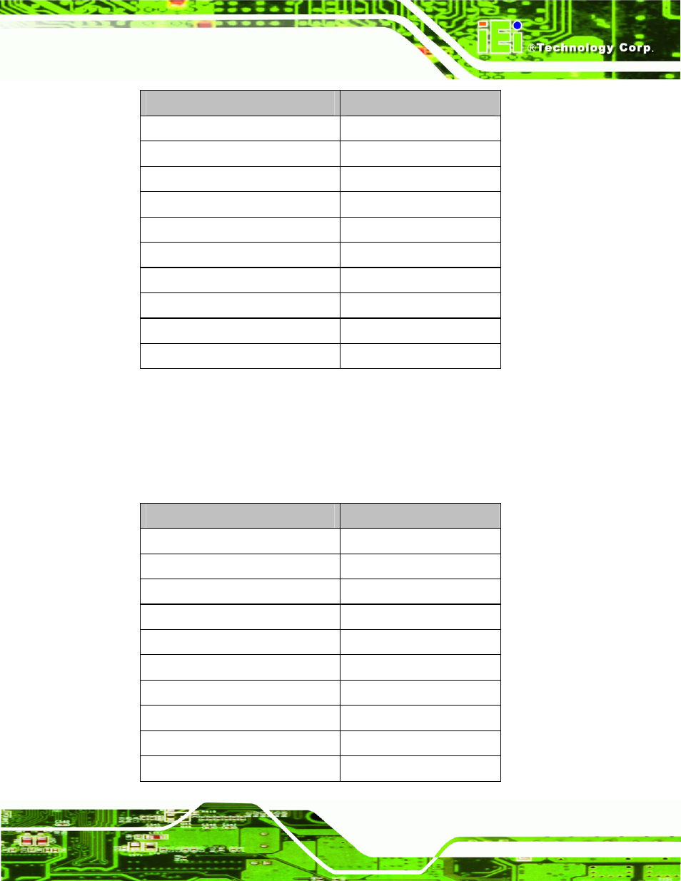 3 ppc-5190a-9455 screen, Table 2-4: 17” tft lcd monitor specifications | IEI Integration PPC-5xxx-9455 v1.00 User Manual | Page 33 / 198