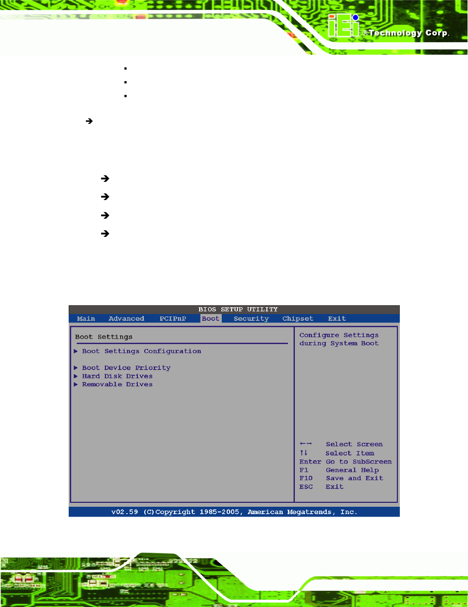 5 boot, Bios menu 16: boot | IEI Integration PPC-5xxx-9455 v1.10 User Manual | Page 127 / 198