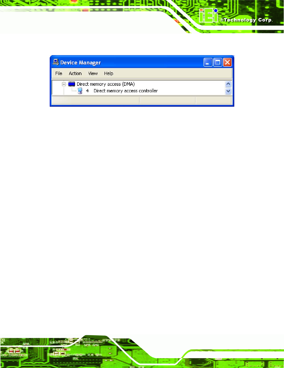 E.1 direct memory access (dma), Irect, Emory | Ccess, Dma) | IEI Integration PPC-5xxx-9455 v1.10 User Manual | Page 187 / 198