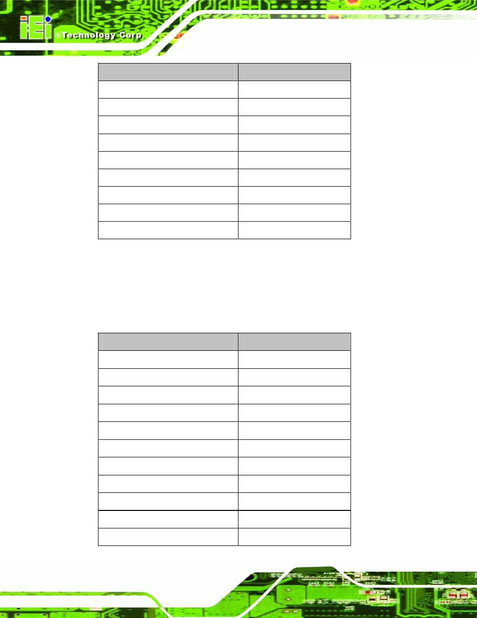 2 ppc-5170a-9455 screen, Table 2-3: 15” tft lcd monitor specifications | IEI Integration PPC-5xxx-9455 v1.10 User Manual | Page 32 / 198