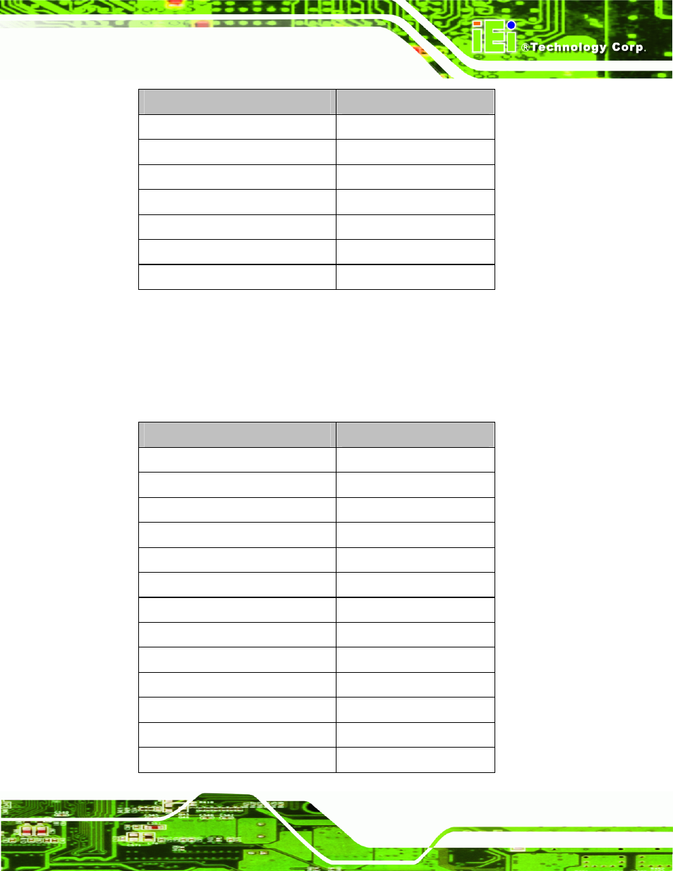 3 ppc-5190a-9455 screen, Table 2-4: 17” tft lcd monitor specifications | IEI Integration PPC-5xxx-9455 v1.10 User Manual | Page 33 / 198