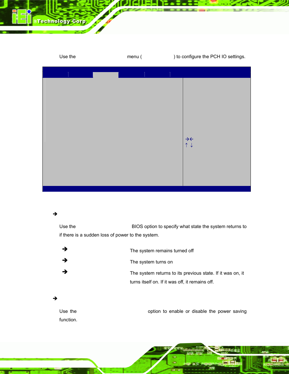 1 pch-io configuration | IEI Integration PPC-51xxA-H61 User Manual | Page 109 / 193