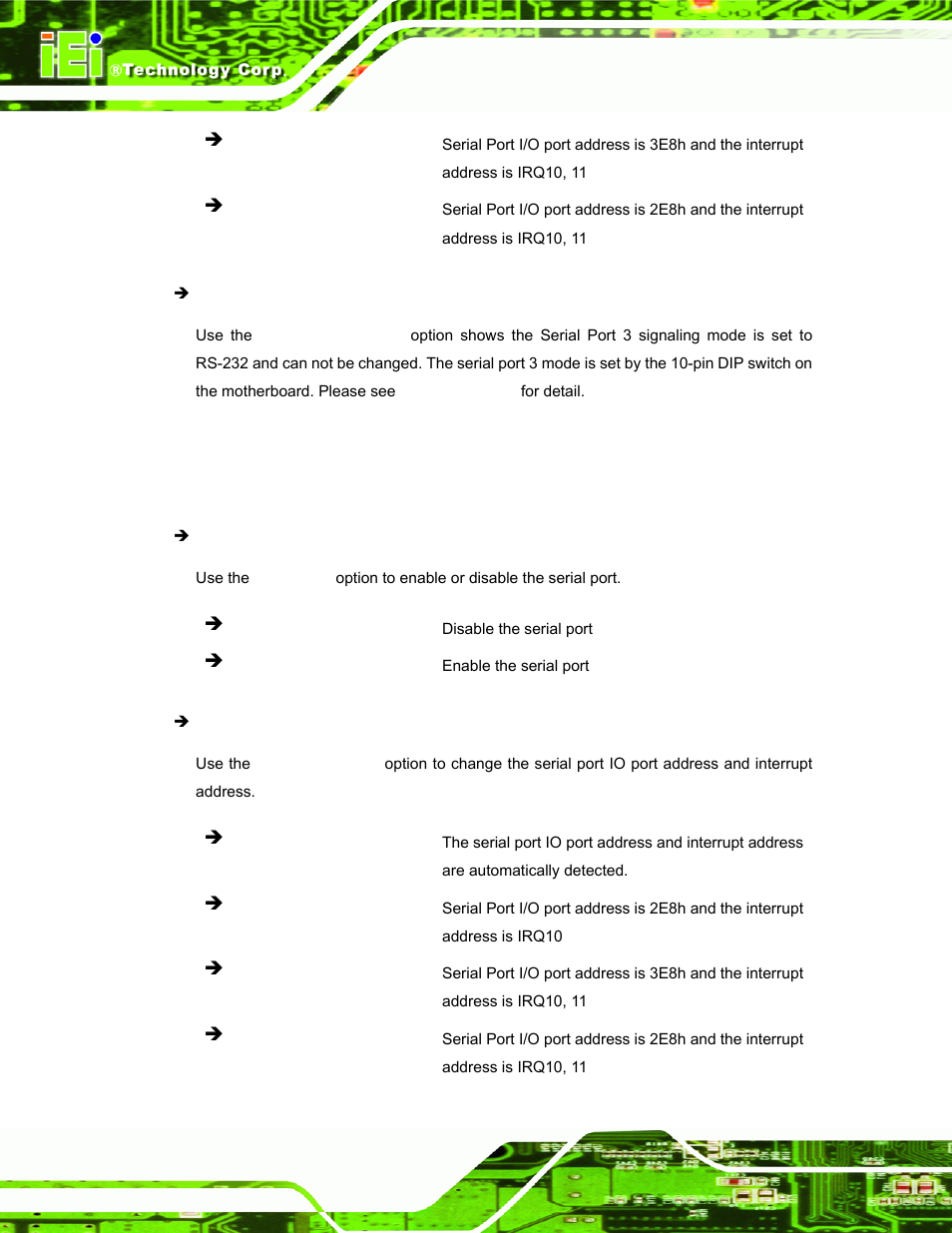 4 serial port 4 configuration | IEI Integration PPC-5152-D525 v1.02 User Manual | Page 92 / 183