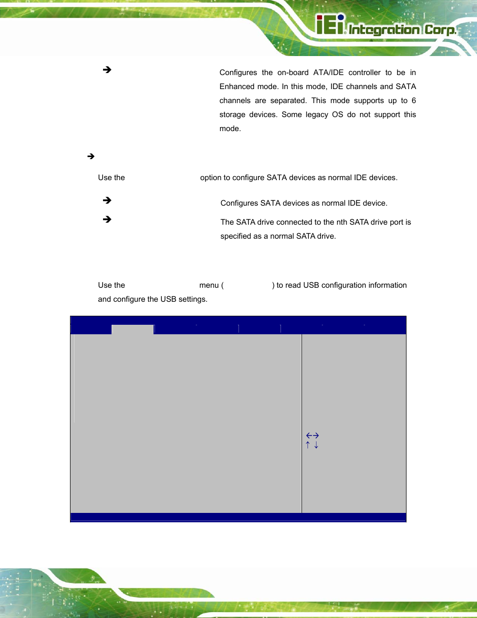 4 usb configuration | IEI Integration PPC-5152-D525 v2.10 User Manual | Page 87 / 185