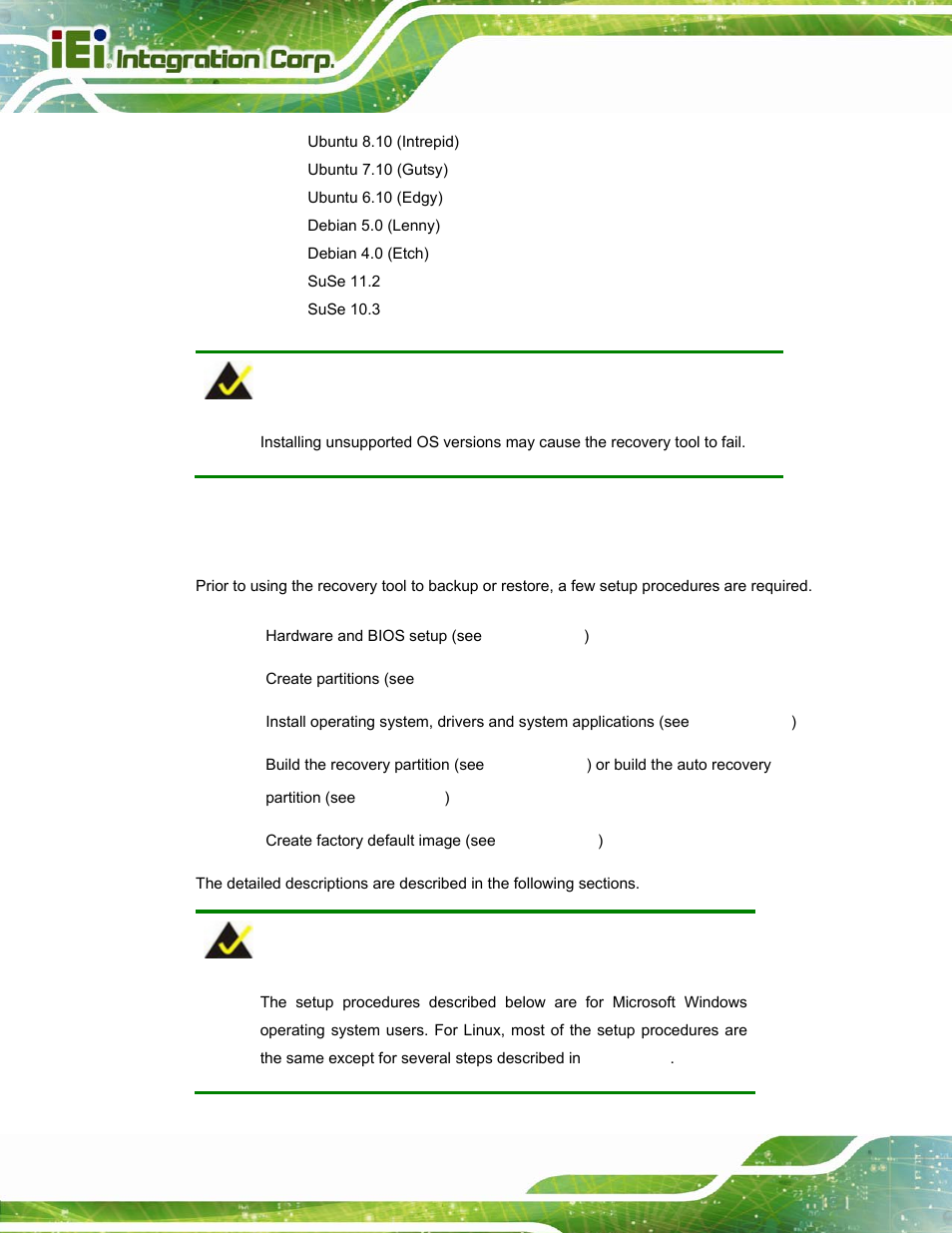 B.2 setup procedure for windows, Etup, Rocedure for | Indows | IEI Integration PPC-37xxA-N26 v1.10 User Manual | Page 152 / 200