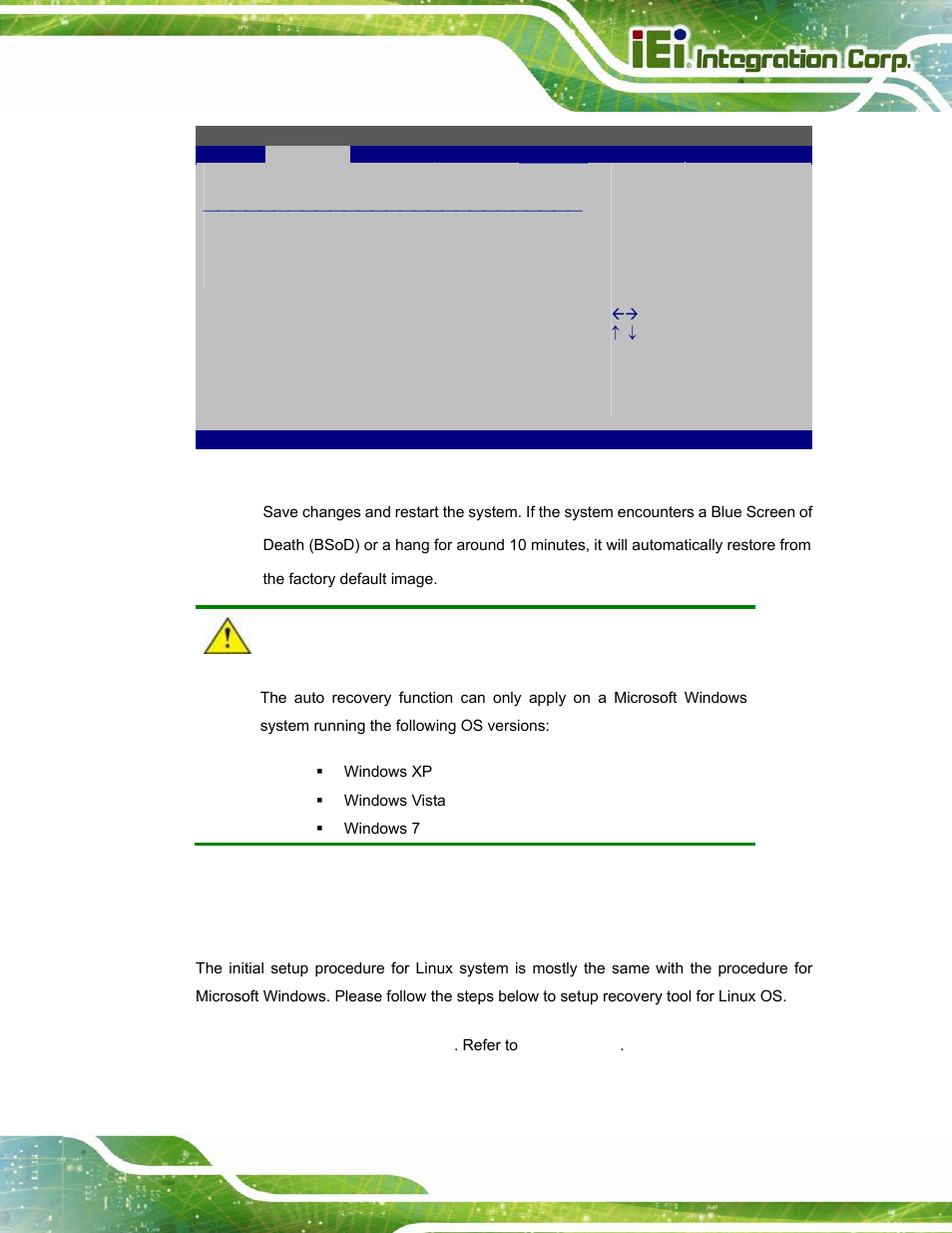 B.4 setup procedure for linux, Etup, Rocedure for | Inux | IEI Integration PPC-37xxA-N26 v1.10 User Manual | Page 169 / 200