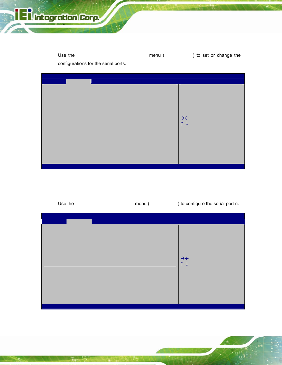 6 f81866 super io configuration, 1 serial port n configuration | IEI Integration PPC-37xxA-N26 v1.10 User Manual | Page 88 / 200