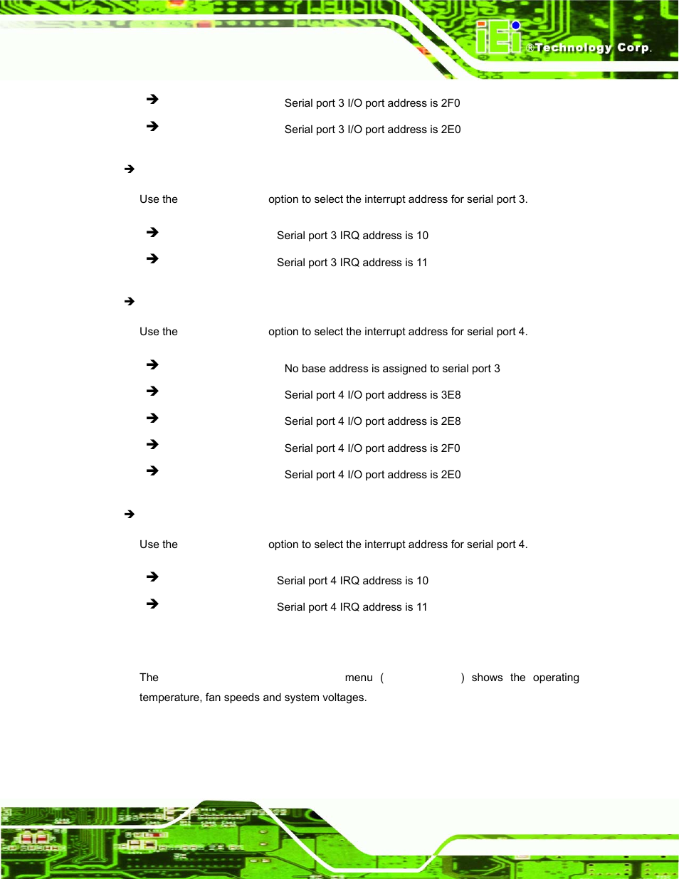 4 hardware health configuration | IEI Integration PPC-37xx-N270 v1.01 User Manual | Page 99 / 165