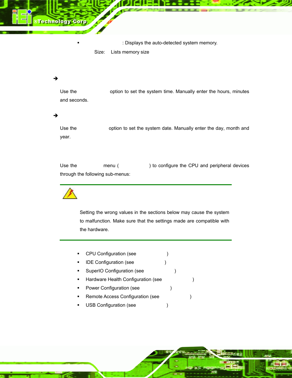 3 advanced, Dvanced | IEI Integration PPC-37xx-N270 v2.11 User Manual | Page 78 / 155