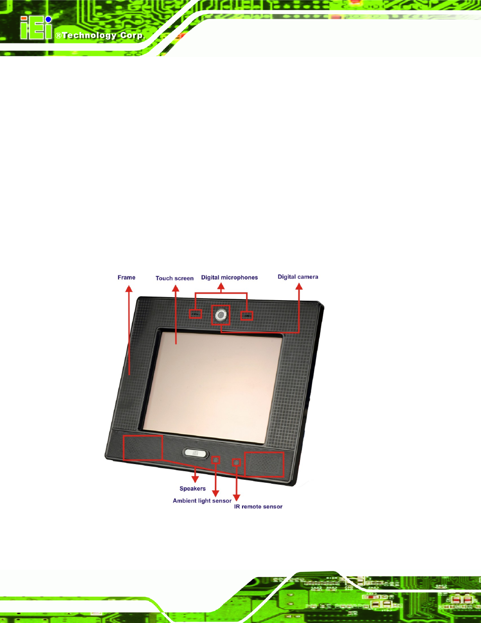 2 external overview, 1 front panel, Xternal | Verview, Figure 1-2: afl-4 series-n270 front view | IEI Integration AFL-4 series-N270 v2.11 User Manual | Page 18 / 168