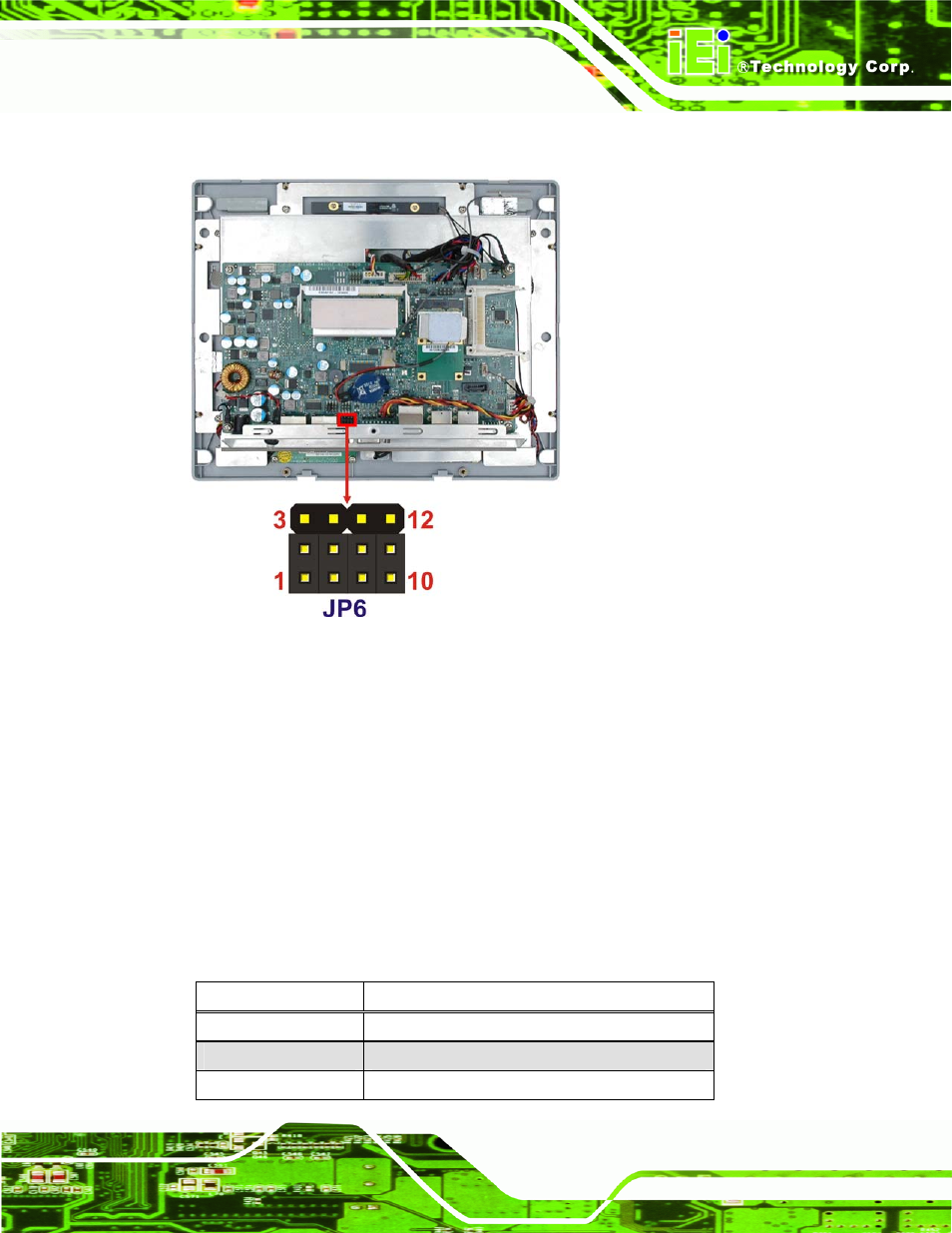 5 com2 rs-232/422/485 serial port select jumper | IEI Integration AFL-4 series-N270 v2.11 User Manual | Page 53 / 168