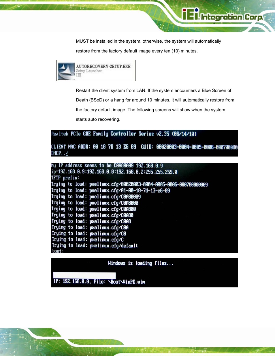 IEI Integration AFL-W15A_17D-GM45 v3.00 User Manual | Page 134 / 148