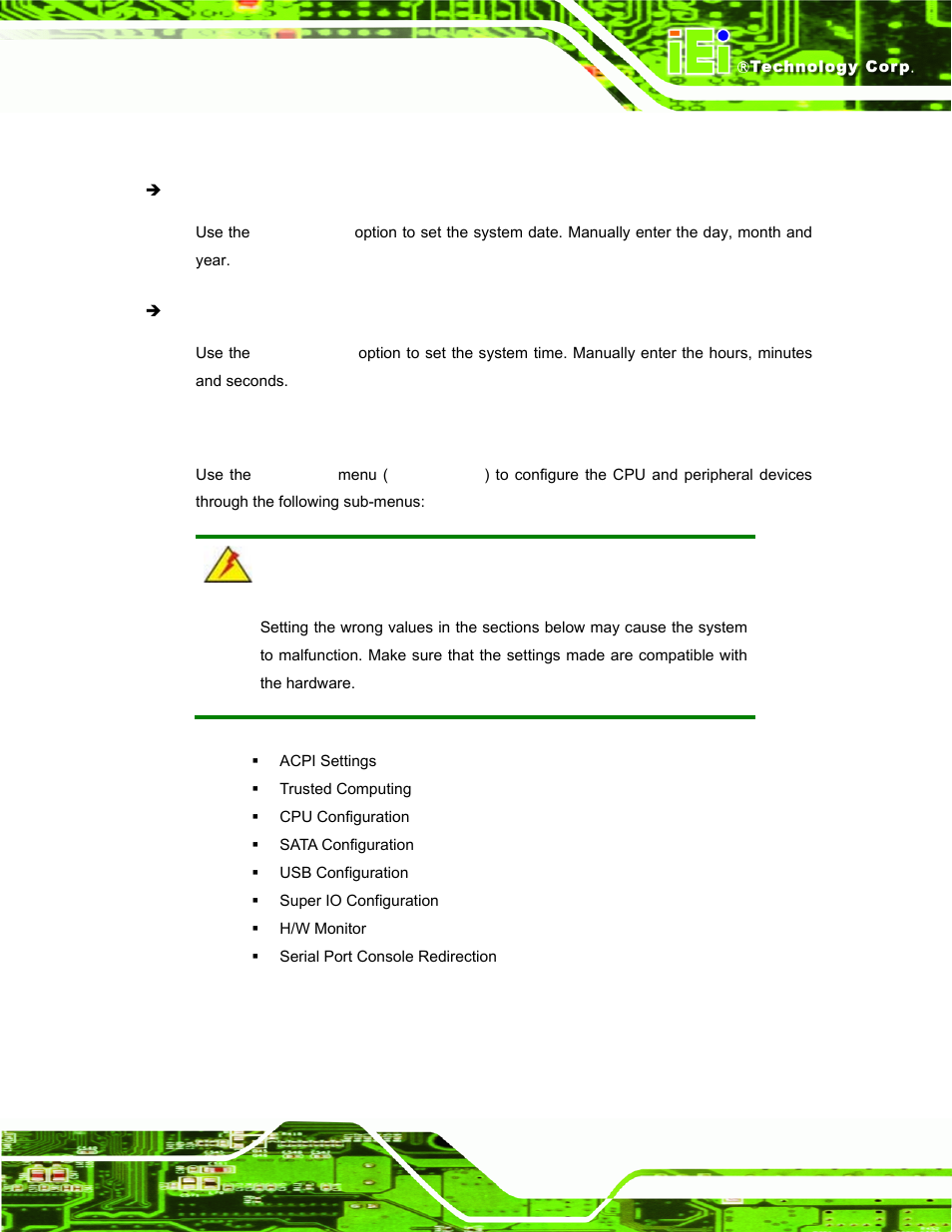 3 advanced, Dvanced | IEI Integration AFL-19i-HM55 v1.01 User Manual | Page 73 / 139