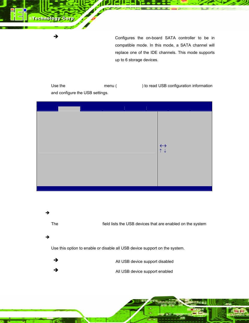 5 usb configuration | IEI Integration AFL-19i-HM55 v1.01 User Manual | Page 78 / 139