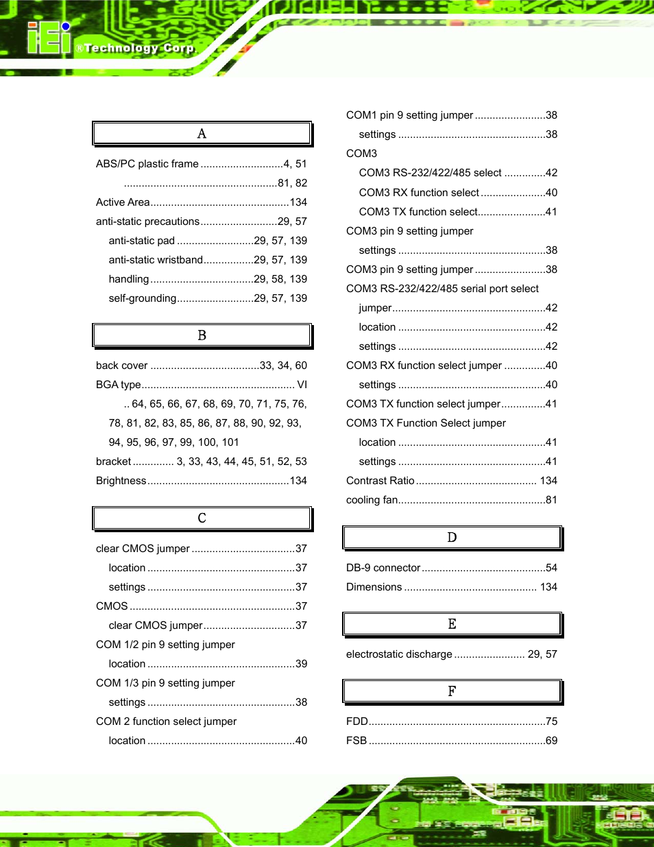 IEI Integration AFL-xxA-N270-Series v1.03 User Manual | Page 170 / 171