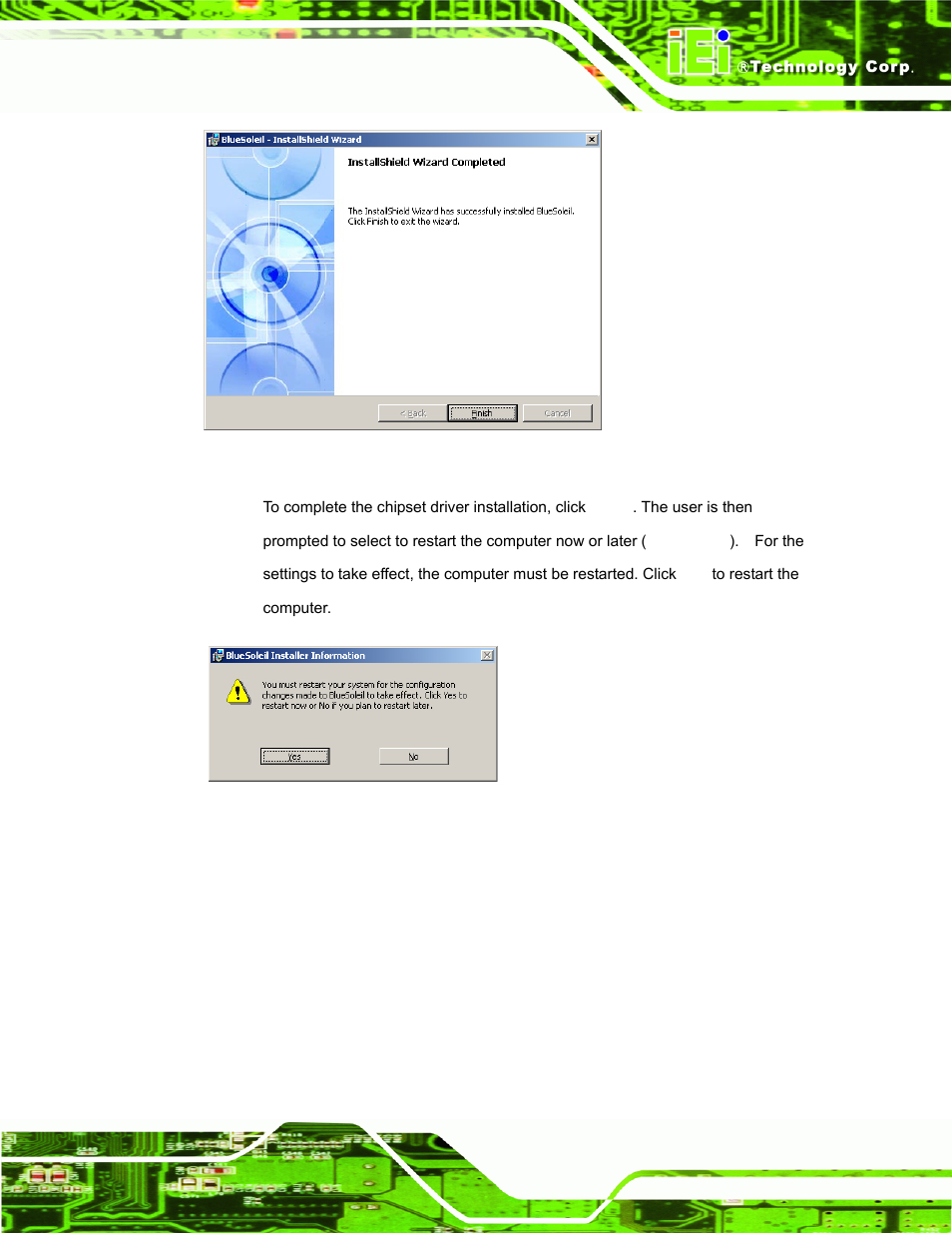 Figure 7-42: reboot the computer, Figure 7-41 | IEI Integration AFL-xxA-N270-Series v2.11 User Manual | Page 145 / 170