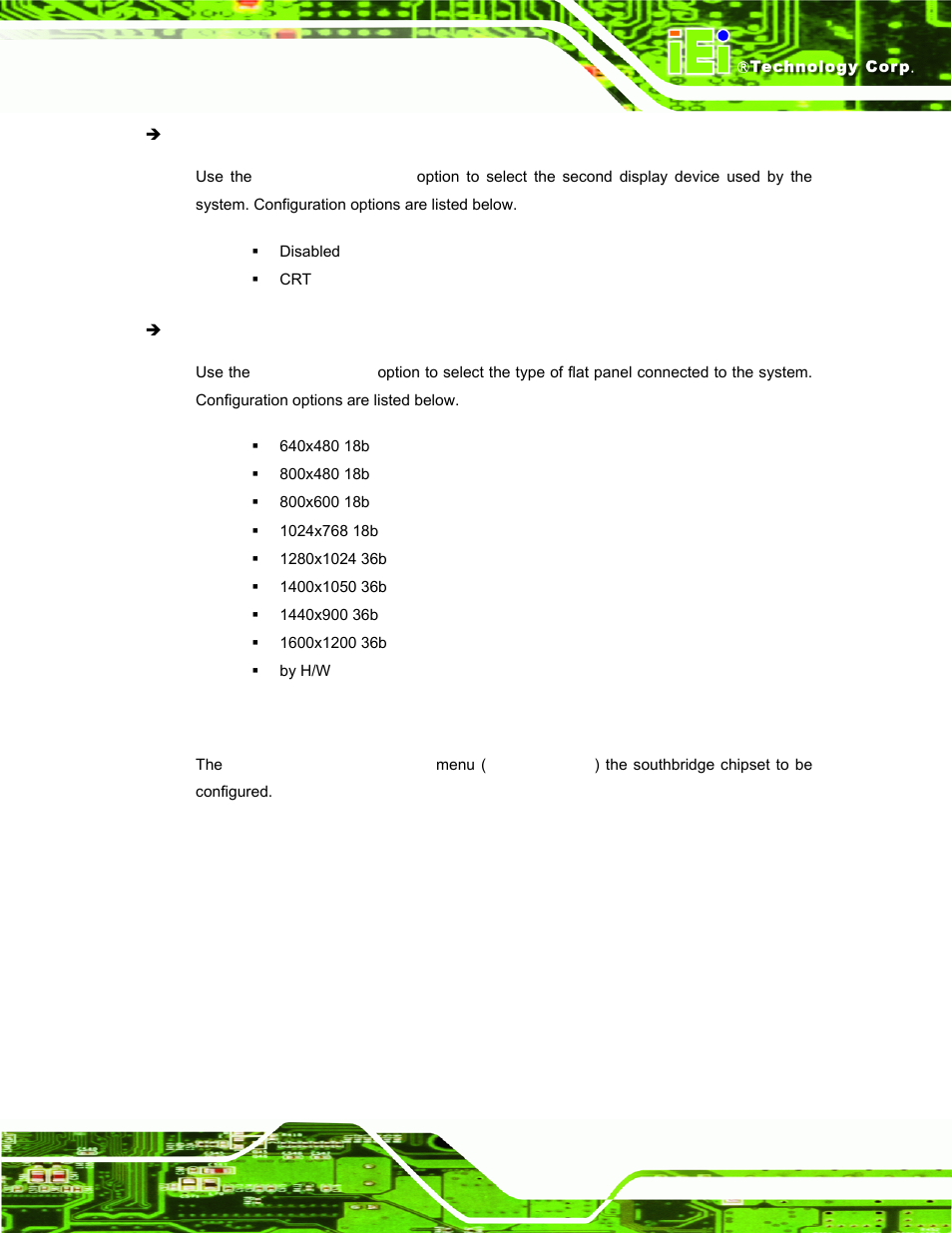 2 southbridge configuration | IEI Integration AFL-xxA-N270-Series v2.20 User Manual | Page 113 / 168