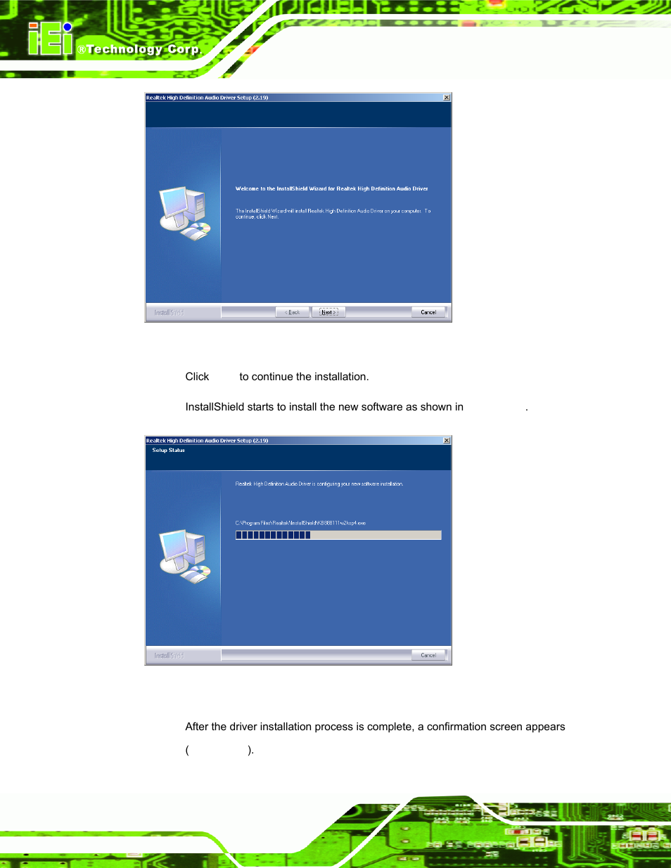 IEI Integration AFL-xxA-N270-Series v2.20 User Manual | Page 136 / 168