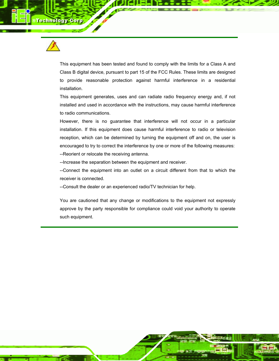IEI Integration AFL-xxA-N270-Series v2.20 User Manual | Page 4 / 168