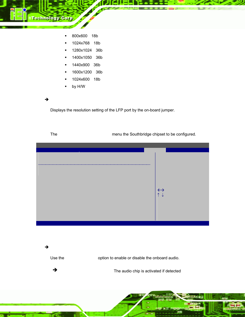 2 south bridge configuration | IEI Integration AFL-xxA-N270-Series v2.30 User Manual | Page 110 / 182