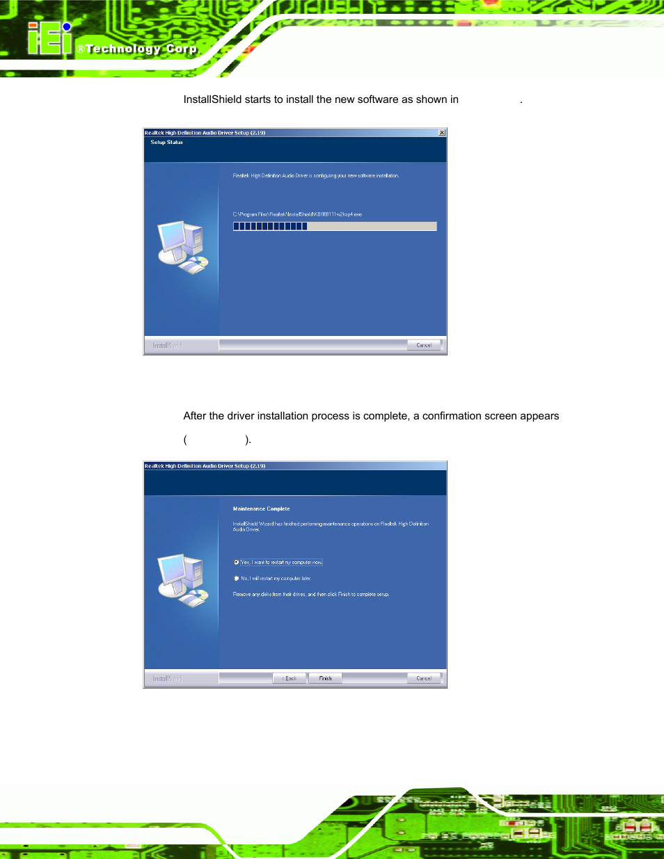 IEI Integration AFL-xxA-N270-Series v2.30 User Manual | Page 132 / 182