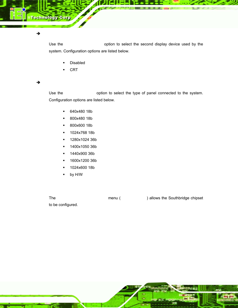 2 southbridge configuration | IEI Integration AFL-W10A-N270 v1.00 User Manual | Page 92 / 113