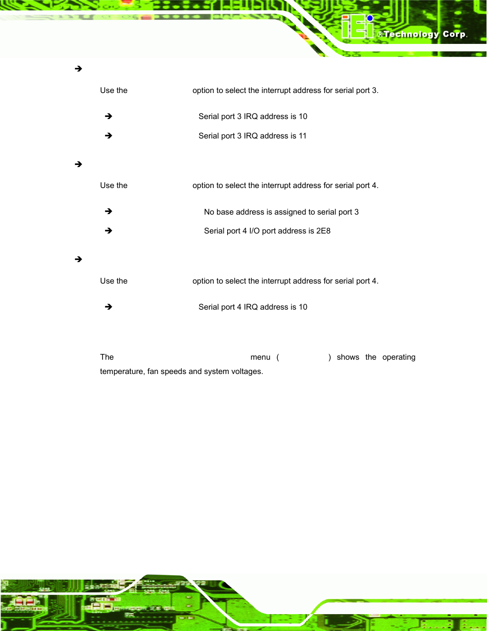 4 hardware health configuration | IEI Integration AFL-W10A-N270 v2.13 User Manual | Page 71 / 143