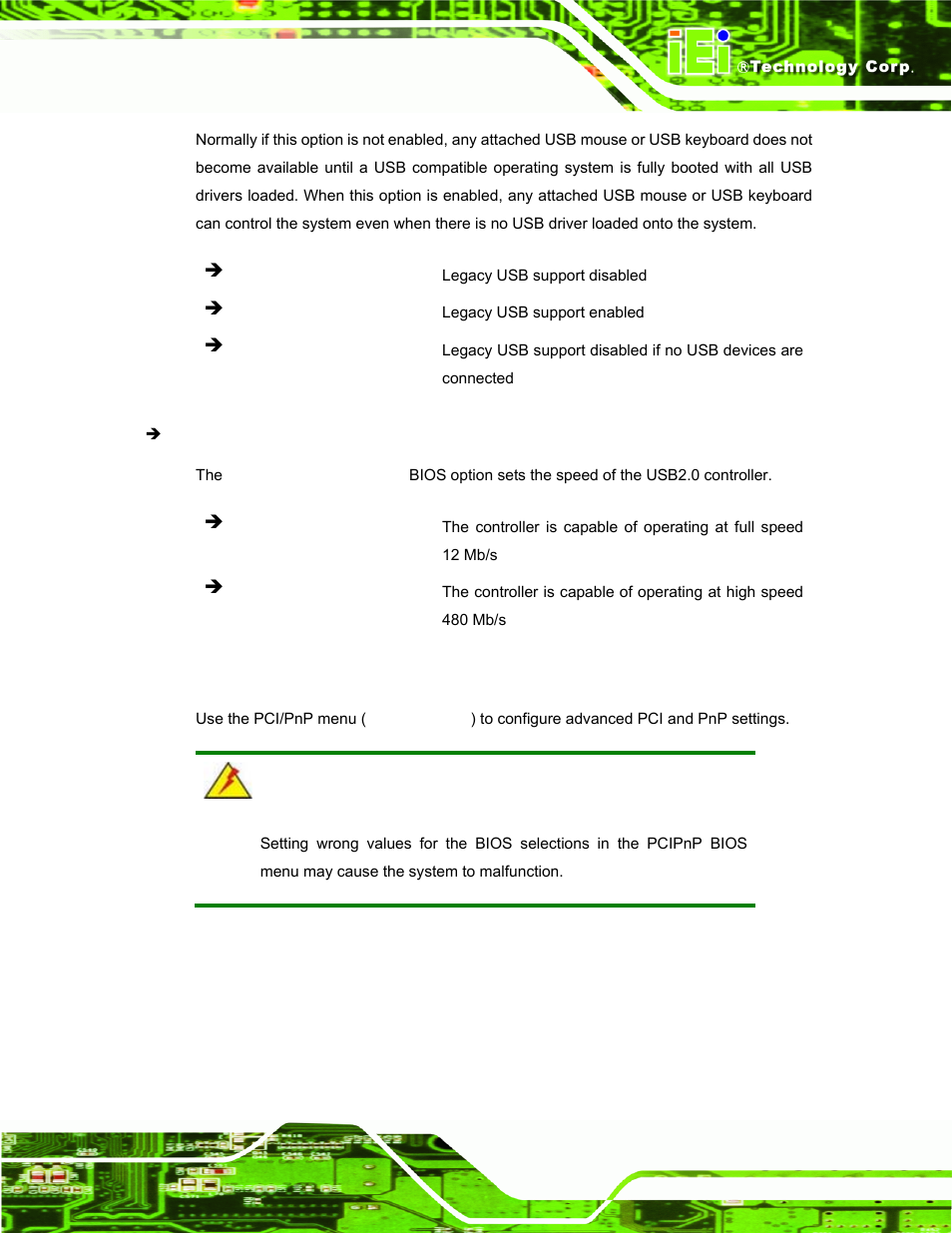 4 pci/pnp, Pci/p | IEI Integration AFL-W10A-N270 v2.13 User Manual | Page 83 / 143