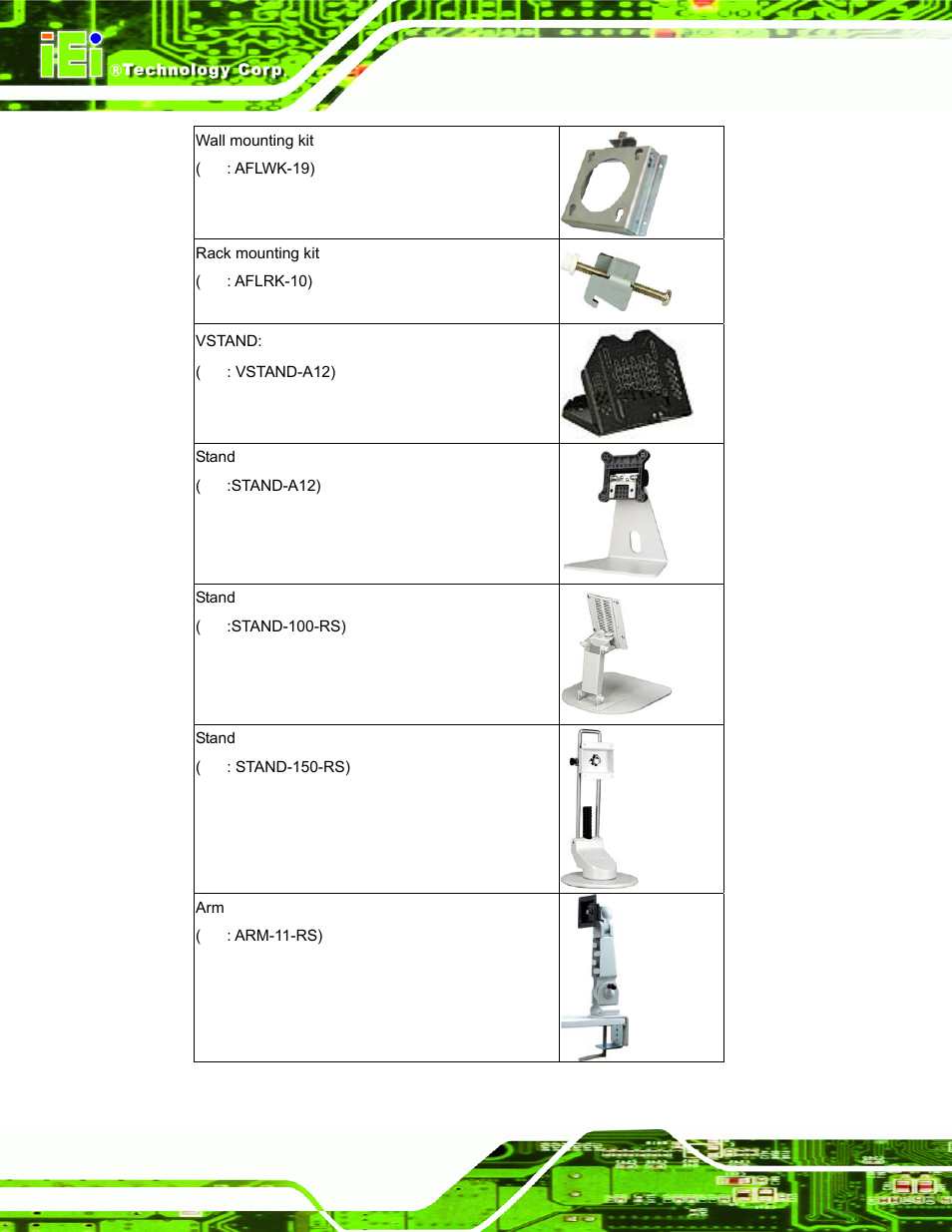 IEI Integration AFL-W10A-N270 v3.10 User Manual | Page 26 / 158