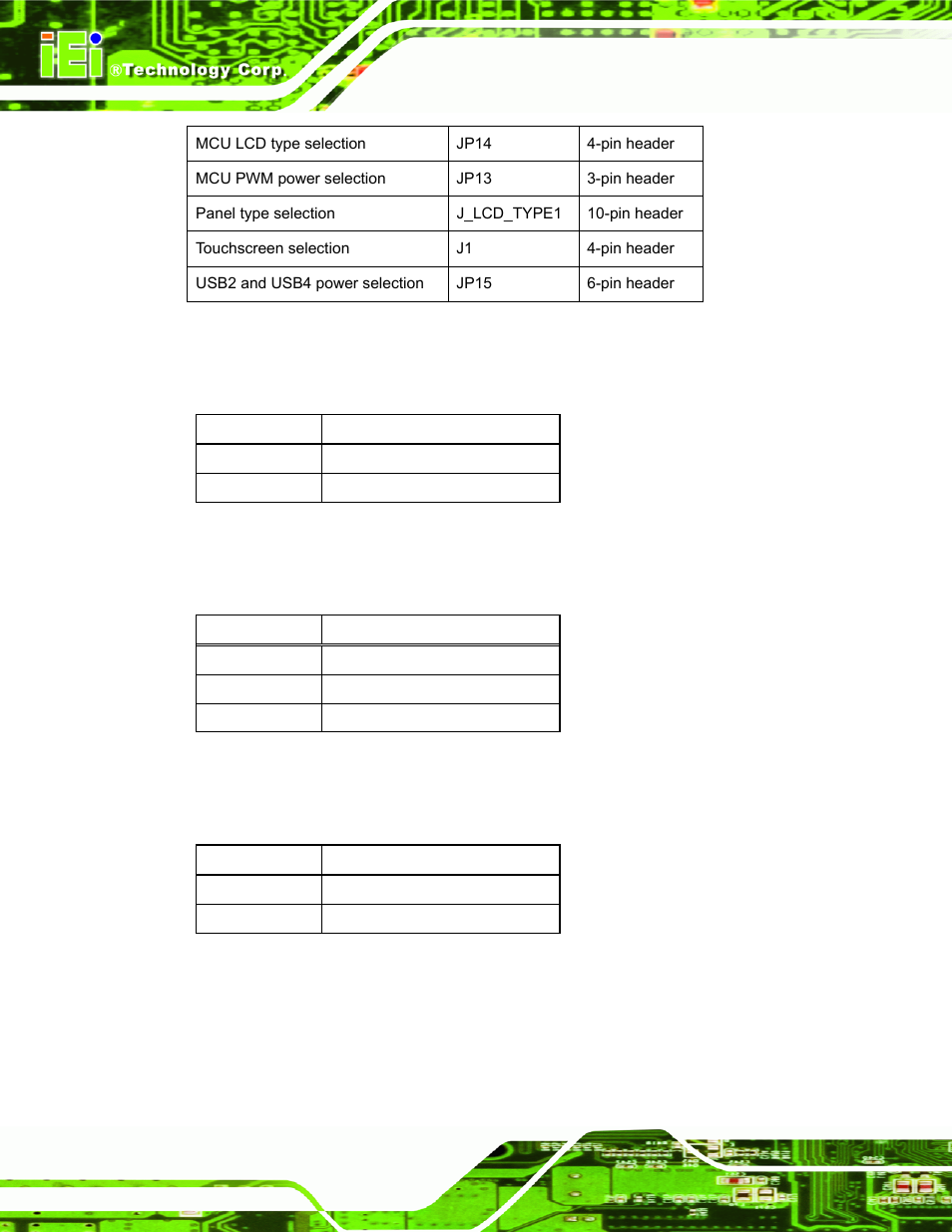 1 backlight voltage selection jumper (j_bl1), 2 inverter power selection jumper (jp12), 3 lvds panel voltage selection jumper (j_vlvds1) | IEI Integration AFL-W10A-N270 v3.20 User Manual | Page 110 / 177