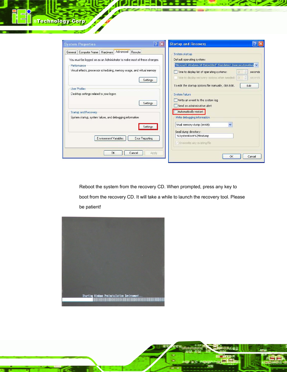 IEI Integration AFL-W10A-N270 v3.20 User Manual | Page 144 / 177