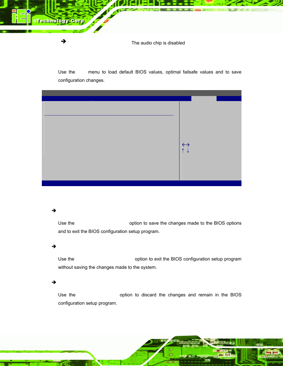 8 exit | IEI Integration AFL-W10A-N270 v3.20 User Manual | Page 92 / 177