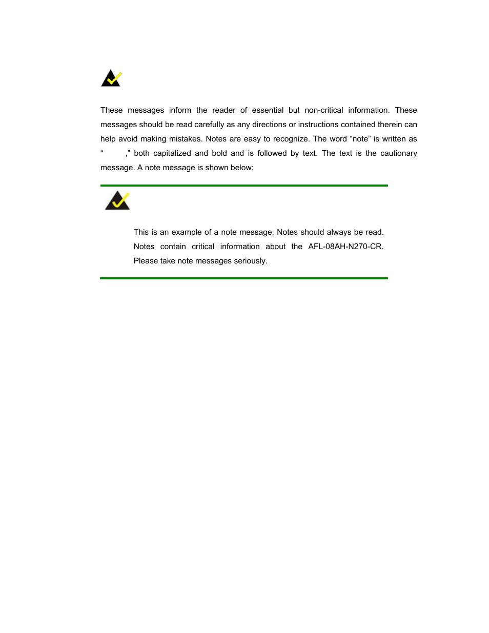 IEI Integration AFL-08AH-N270 User Manual | Page 5 / 115