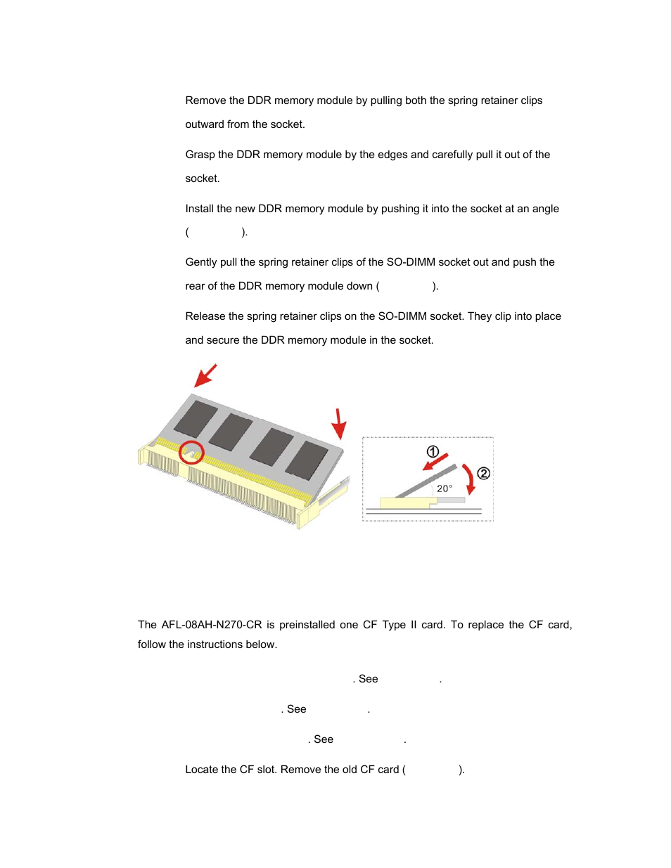 2 cf card replacement | IEI Integration AFL-08AH-N270 User Manual | Page 57 / 115