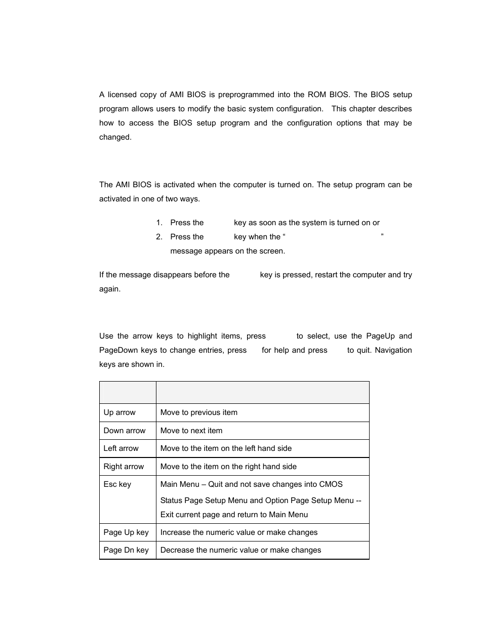 1 introduction, 1 starting setup, 2 using setup | Ntroduction | IEI Integration AFL-08AH-N270 User Manual | Page 61 / 115