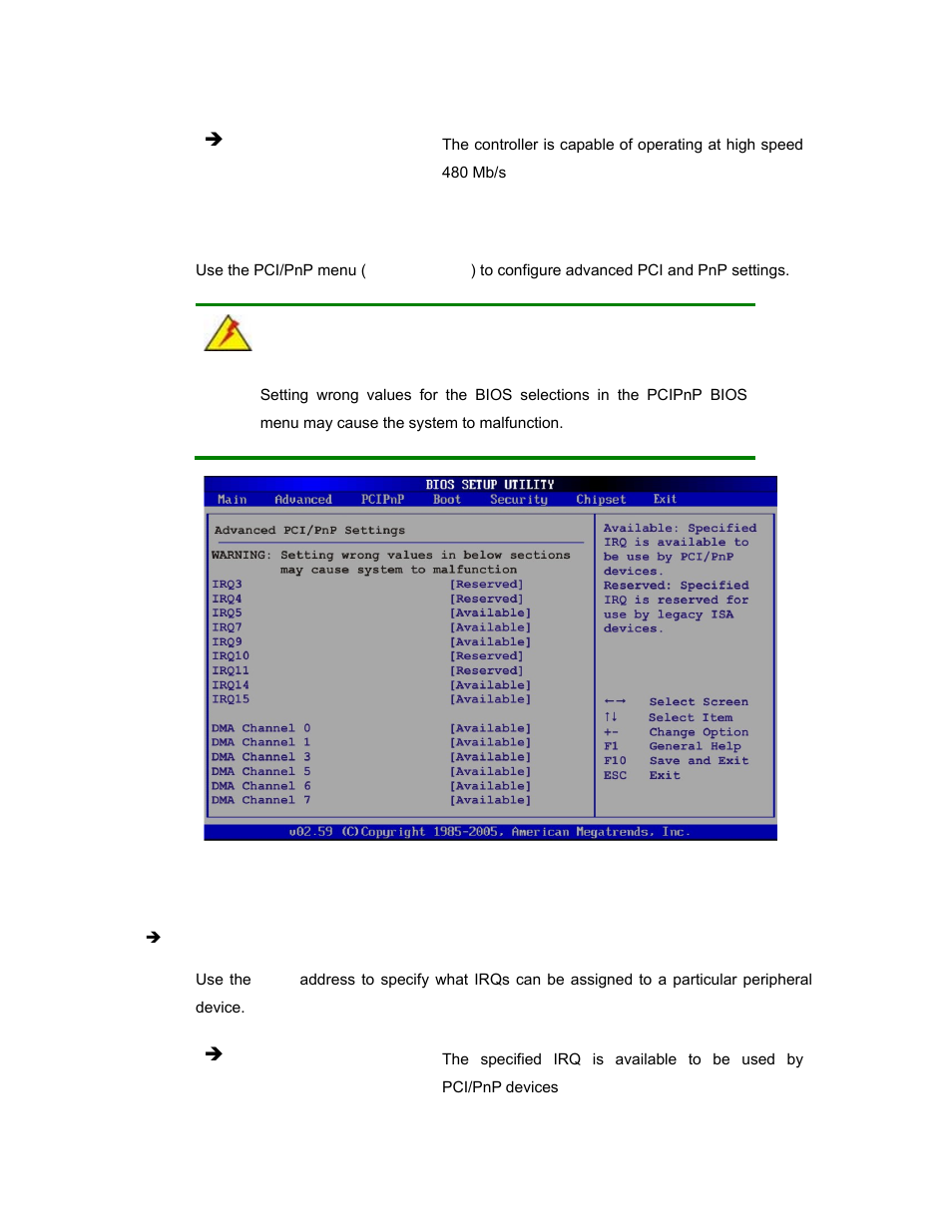 4 pci/pnp, Pci/p | IEI Integration AFL-08AH-N270 User Manual | Page 85 / 115