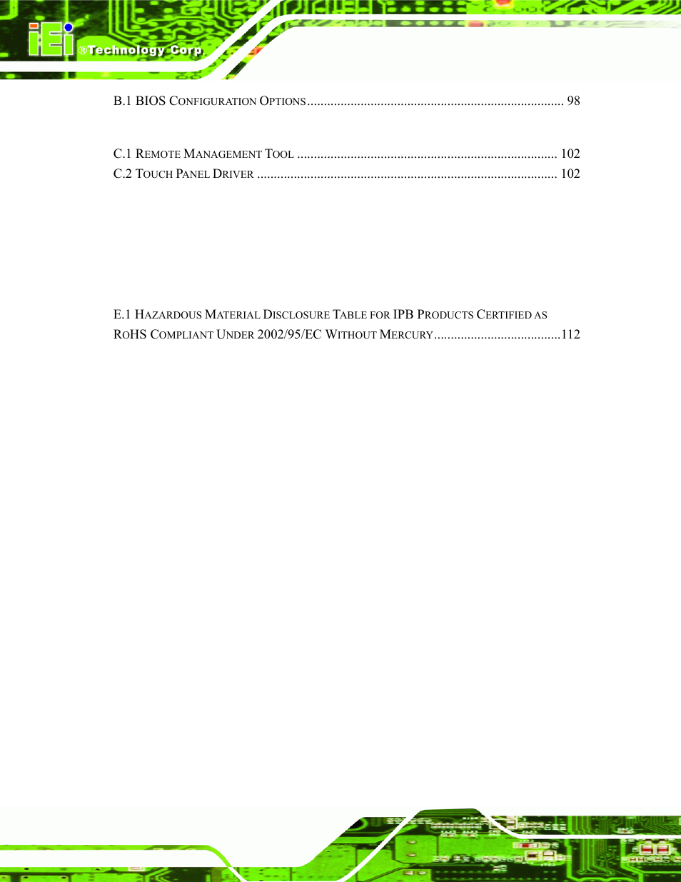 IEI Integration AFL-07A 08AH 10A 12A-LX Series User Manual | Page 10 / 131