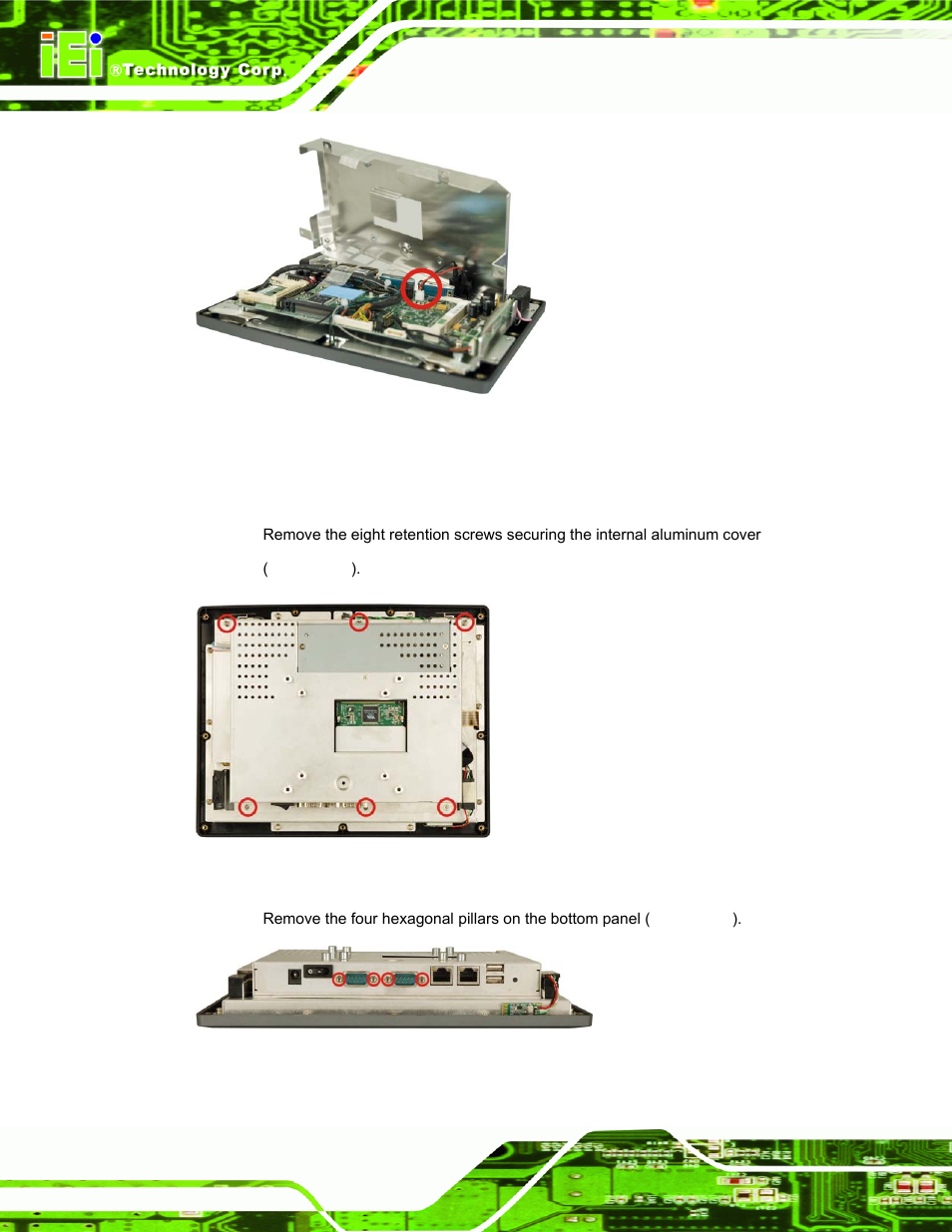 3 afl-10a-lx internal aluminum cover removal, Figure 4-7: power switch cable | IEI Integration AFL-07A 08AH 10A 12A-LX Series User Manual | Page 68 / 131