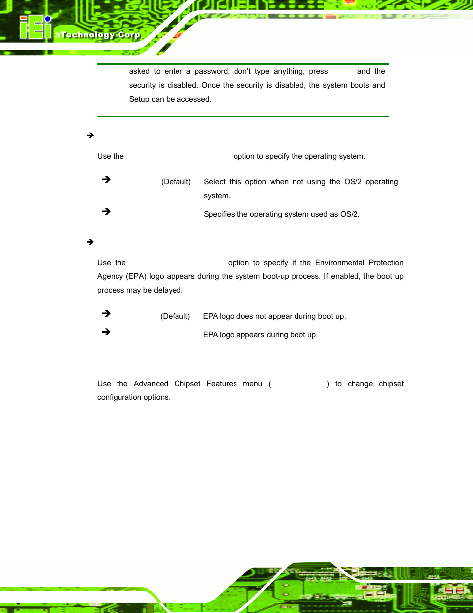 4 advanced chipset features, Dvanced, Hipset | Eatures | IEI Integration AFL-LX-Series v2.01 User Manual | Page 84 / 122