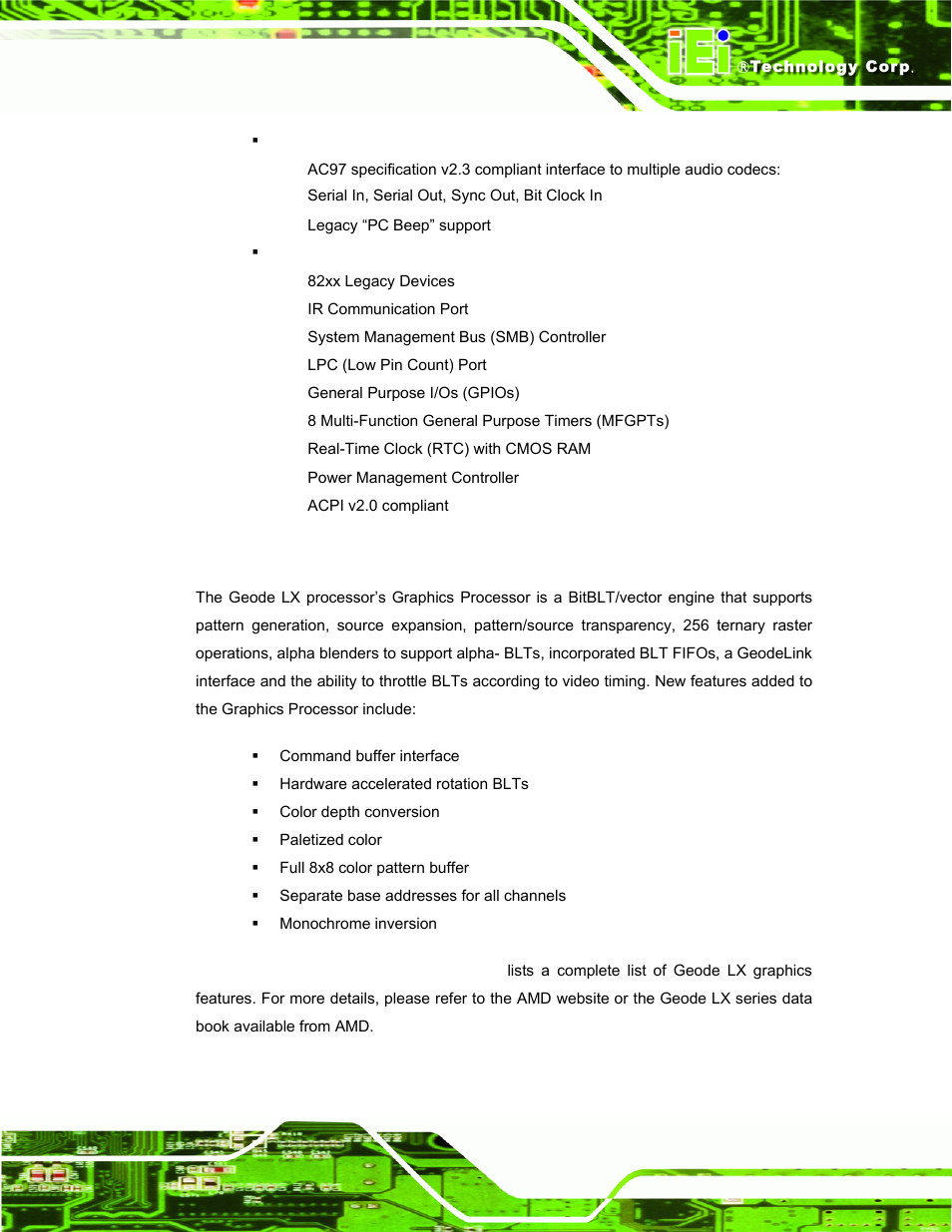 4 graphics support, Raphics, Upport | E shown in, Figure 1-7, Below, Figure 1-8: afl-1 | IEI Integration AFL-LX-Series v2.10 User Manual | Page 29 / 121