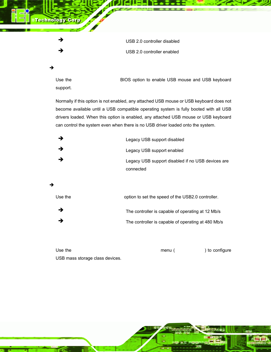 1 usb mass storage device configuration | IEI Integration AFL-F08A v2.10 User Manual | Page 80 / 143